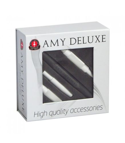 AMY LUXE SILICONEN SLANGENSET IN BOX TRANSPARANT (S238)