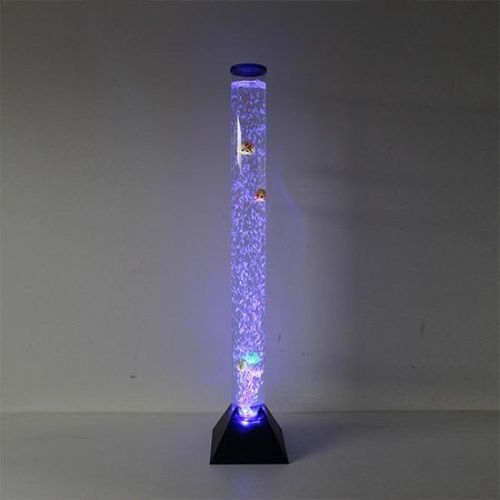 Buislamp - bellen - verandert van kleur - LED - met visjes - 115 cm hoog
