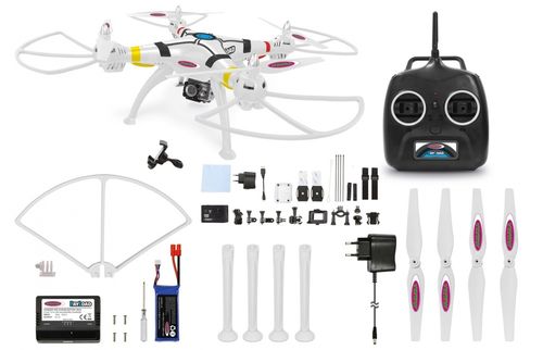 JAMARA quadrocopter Payload Full HD Flyback 2,4 GHz 62 cm wit